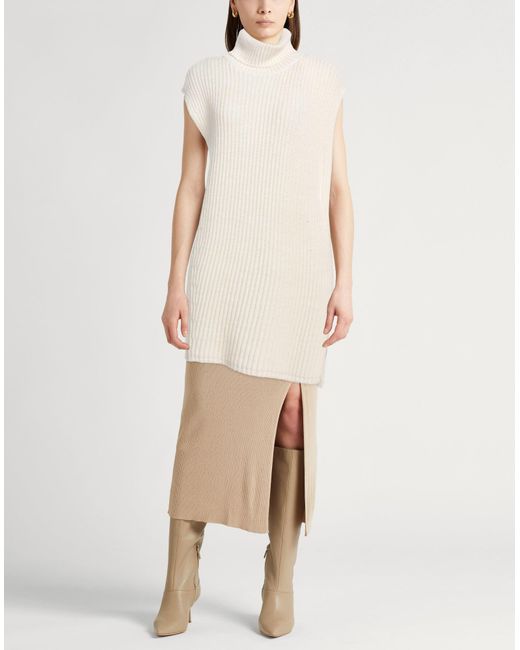 Alysi White Turtleneck