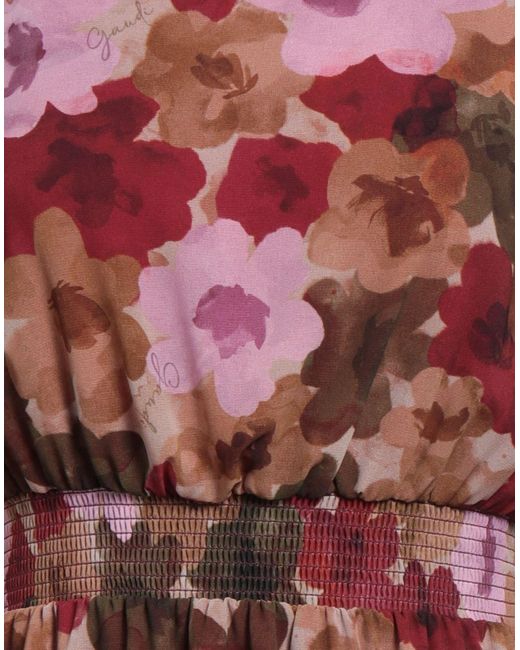 GAUDI Red Mini Dress Polyester
