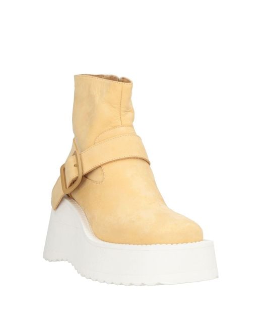Stivaletti di MM6 by Maison Martin Margiela in Natural