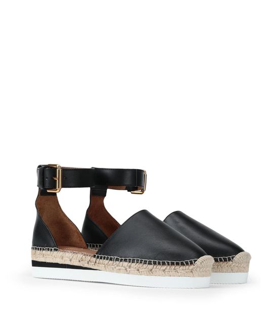 See By Chloé Black Espadrilles
