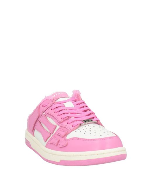 Amiri Pink Trainers