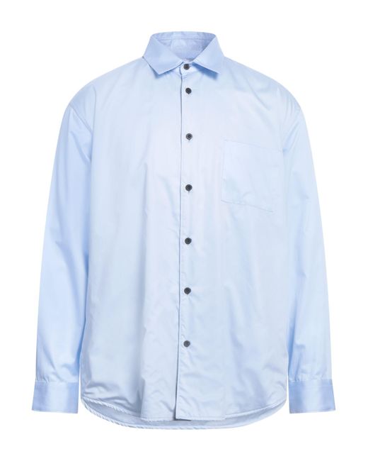 Camicia di GR10K in Blue da Uomo