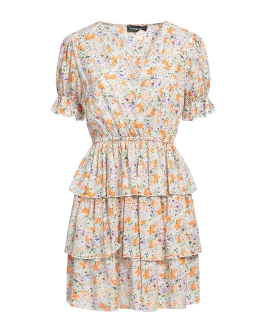VANESSA SCOTT Natural Mini Dress