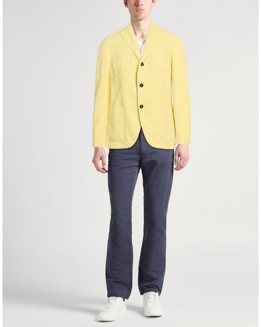 Incotex Blazer in Yellow für Herren