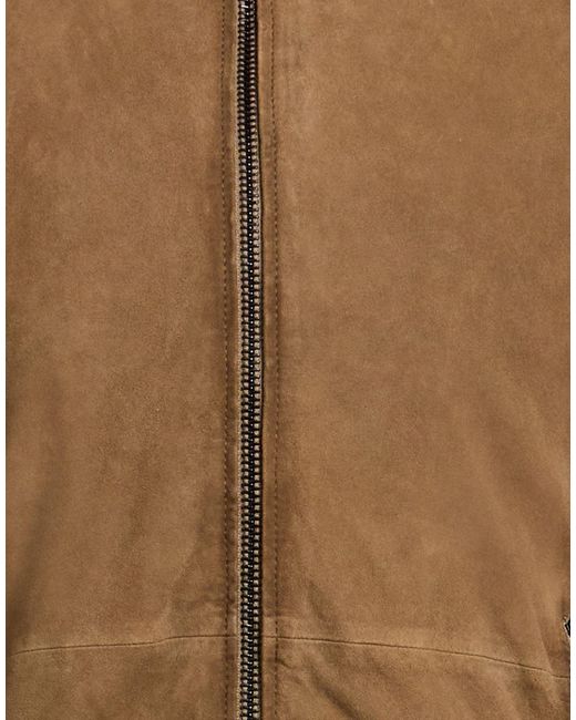 Bully Brown Jacket Leather for men