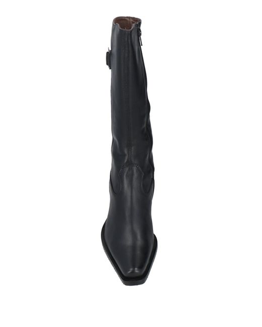 Nero Giardini Black Ankle Boots Leather