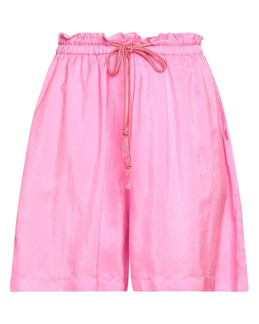 Forte Forte Pink Shorts & Bermuda Shorts