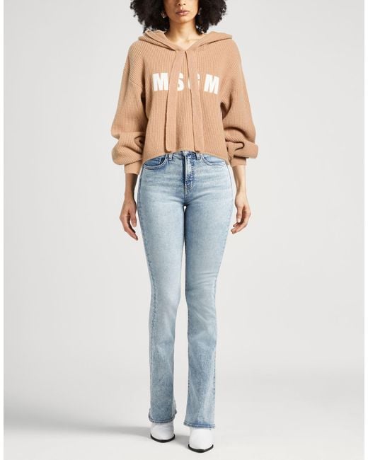MSGM Natural Sweater Wool, Cashmere