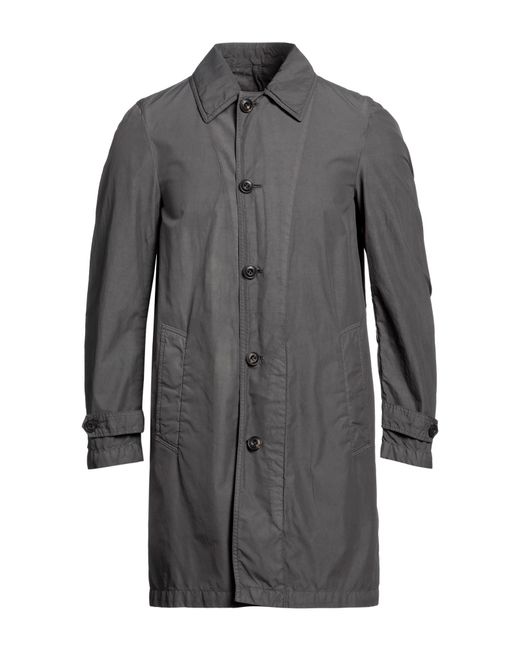 L.b.m. 1911 Gray Overcoat & Trench Coat for men