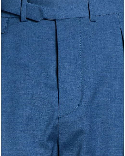 Paoloni Blue Pants for men