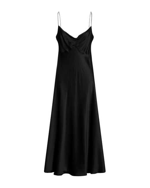 Tara Jarmon Black Midi Dress