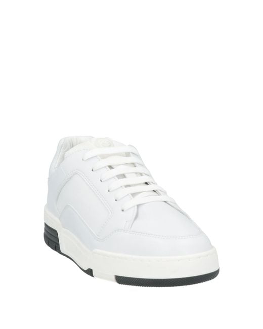 Moschino White Sneakers Polyurethane