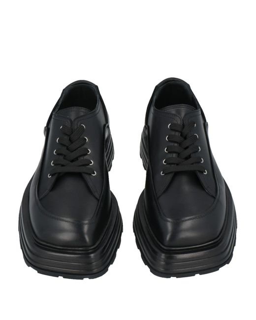 Chaussures à lacets Jil Sander pour homme en coloris Black