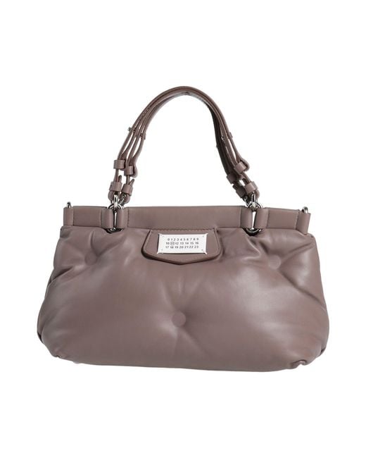 Maison Margiela Brown Handbag Leather