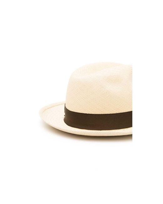 Chapeau Borsalino pour homme en coloris White