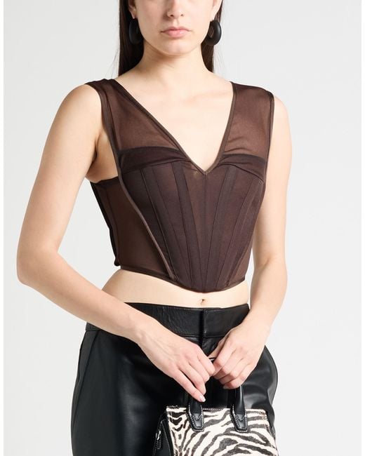 KNWLS Gray Top Polyester