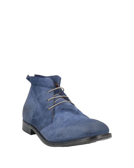 Moma Blue Ankle Boots for men