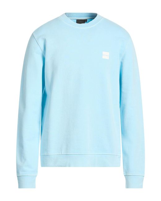 OUTHERE Blue Sweatshirt Cotton for men