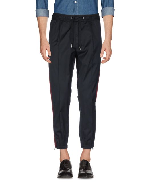 Dolce & Gabbana Blue Pants for men