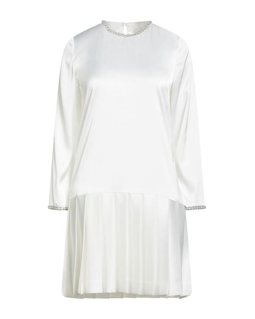 Sandro White Mini Dress