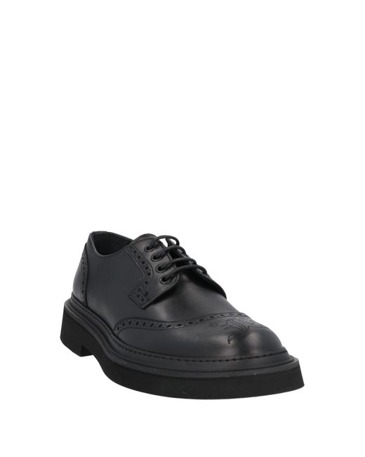 John Galliano Black Lace-up Shoes for men