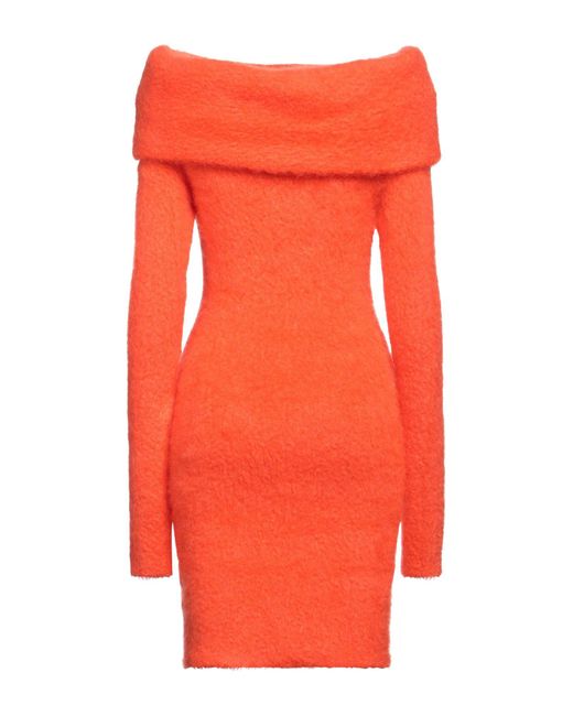 Isabel Marant Orange Midi Dress