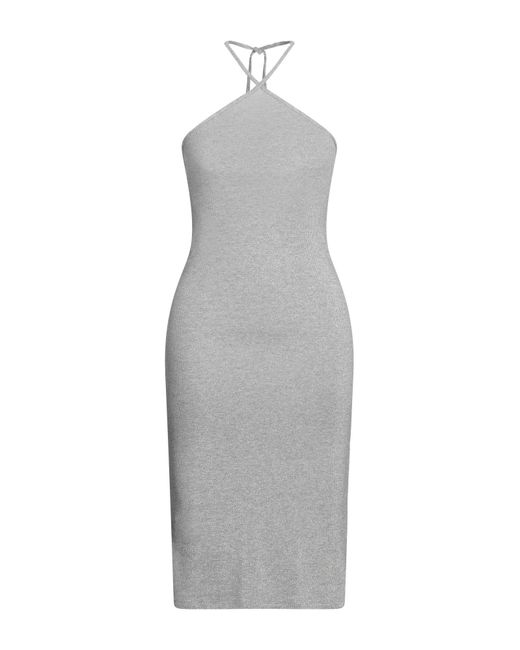 C-Clique Gray Midi Dress