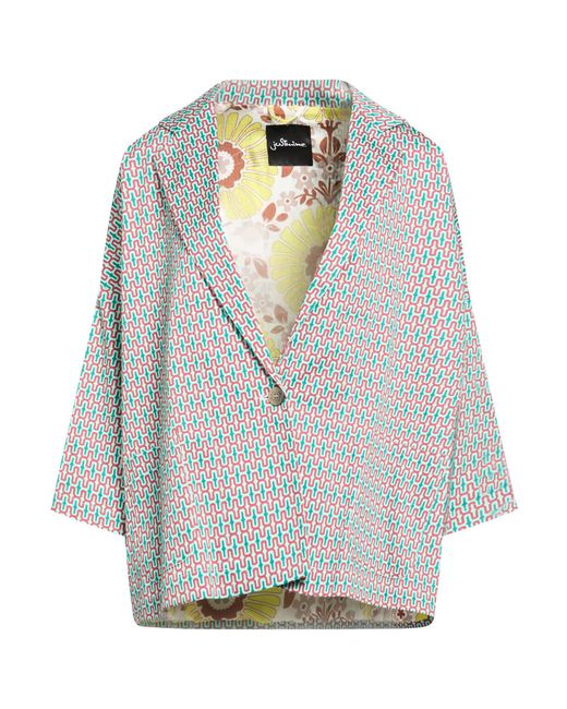 JUSTMINE Gray Blazer Cotton, Elastane