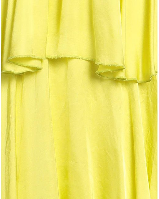 Brand Unique Yellow Acid Maxi Dress Viscose
