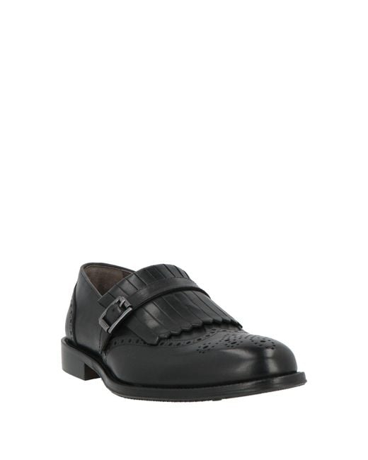 Pollini Black Loafer for men