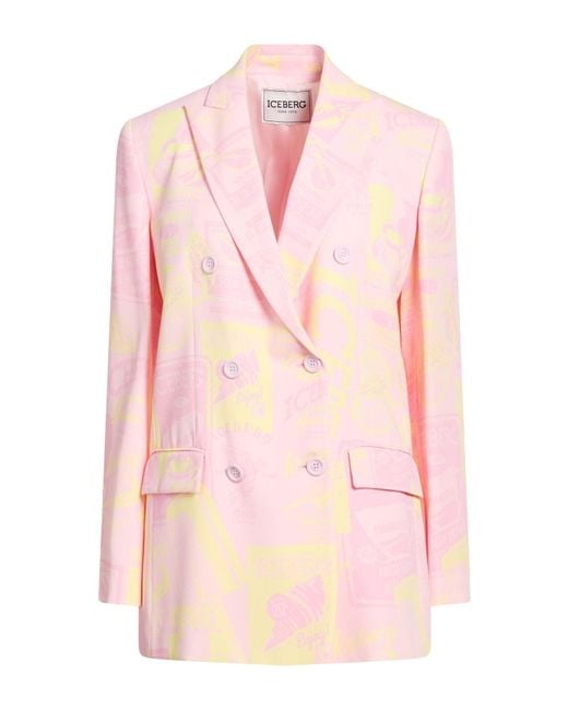 Iceberg Pink Blazer Viscose