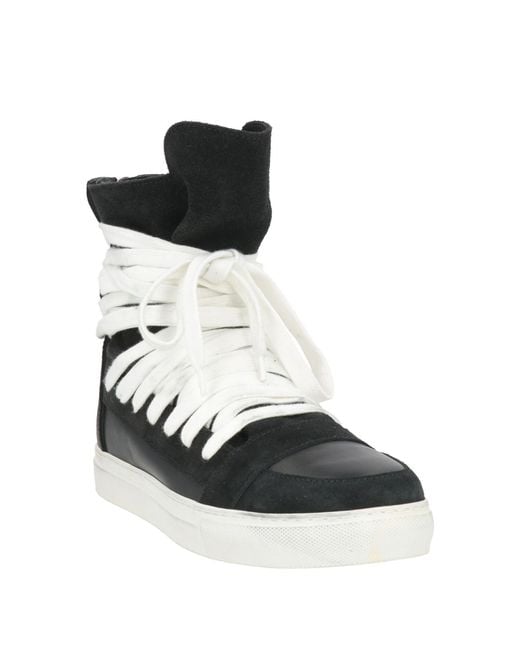 Kris Van Assche Black Sneakers Leather for men
