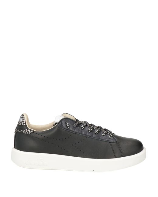 Diadora Black Trainers