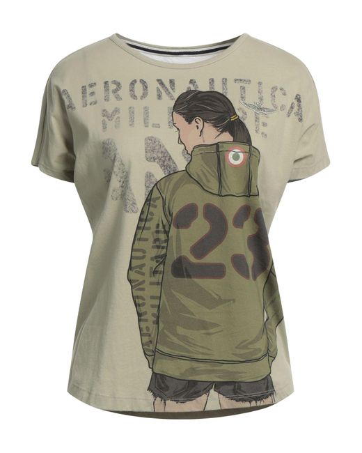 Aeronautica Militare Green T-shirt