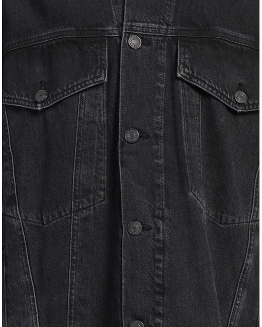 Agolde Black Denim Outerwear