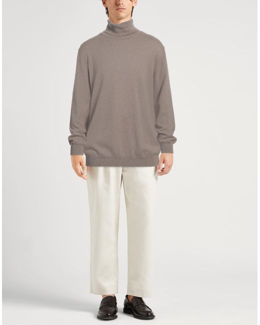 Dondup Gray Turtleneck for men