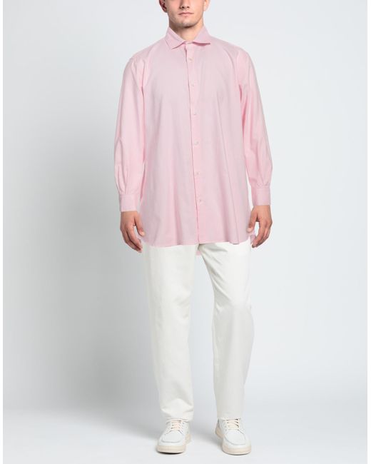 Glanshirt Pink Shirt for men