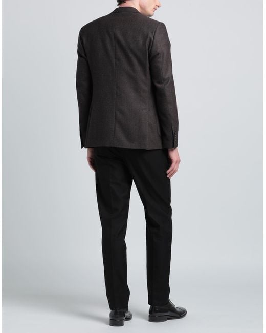 Lardini Black Blazer for men