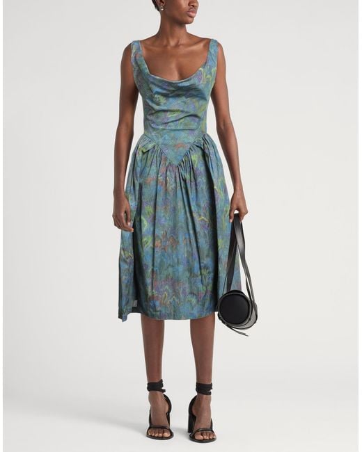 Robe Midi Vivienne Westwood en coloris Blue