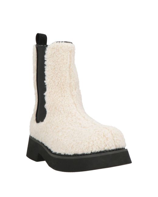 Tosca Blu White Ankle Boots