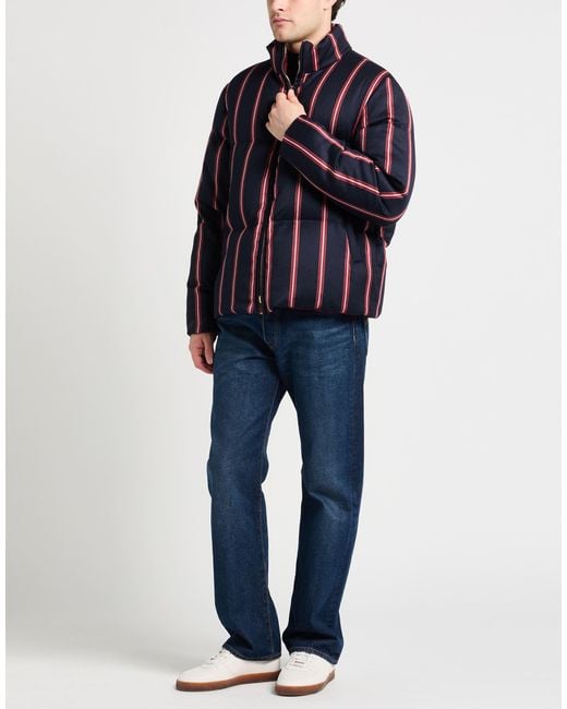 Thom Browne Blue Puffer Merino Wool, Polyester for men
