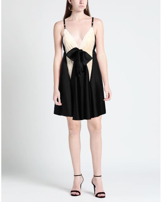 Aniye By Black Mini Dress Polyester, Polyamide, Elastane