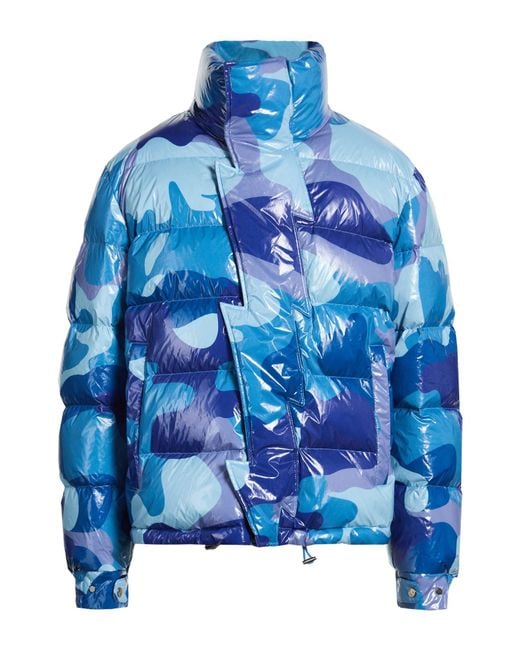 Members of The Rage Blue Puffer Polyester, Polyurethane for men