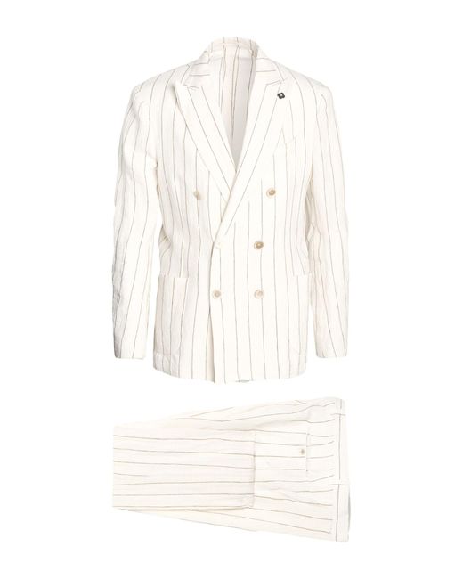 Lardini Anzug in White für Herren