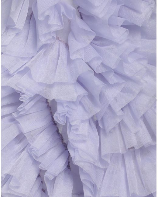 Laneus Purple Mini Dress