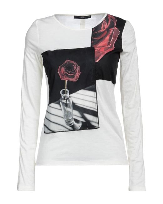 T-shirt High en coloris White