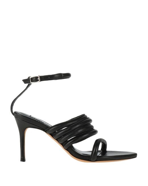 IRO Black Sandals Leather