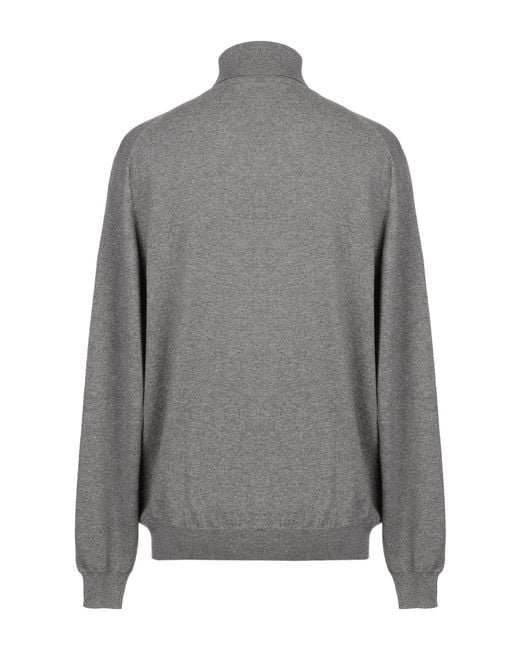 Fedeli Gray Turtleneck for men