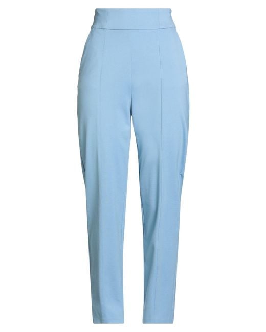 Manila Grace Blue Sky Pants Viscose, Polyamide, Elastane