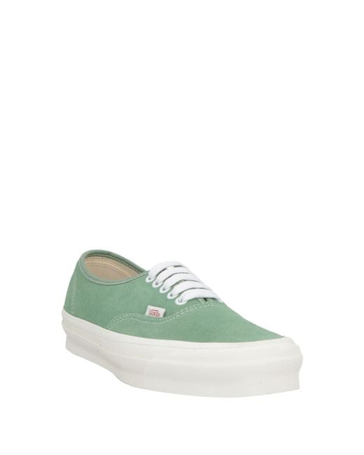 Vans Green Sneakers Leather for men